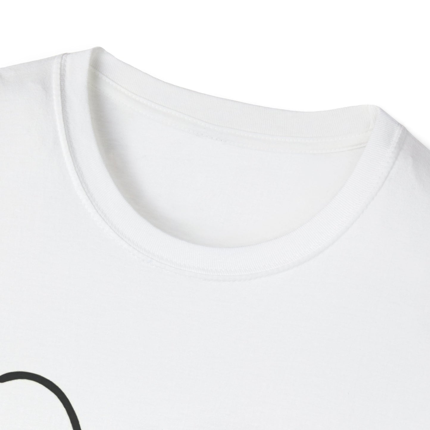 Nelly Anxiety awareness character design neckline T-shirt – Mental Health Musings collection