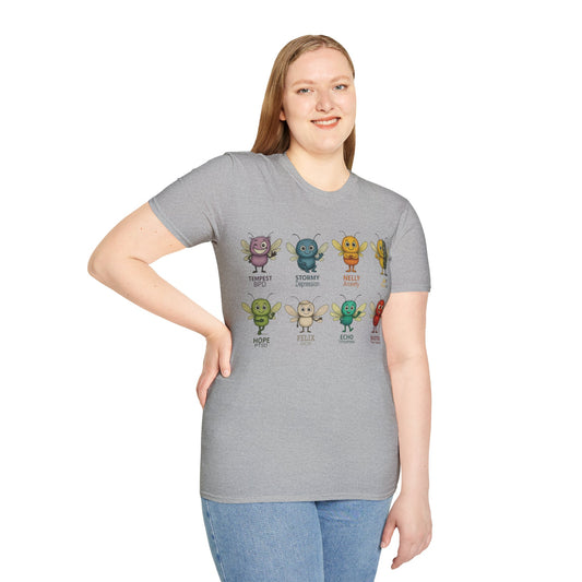 Storm Mosquitos T-Shirt | Group Character Design