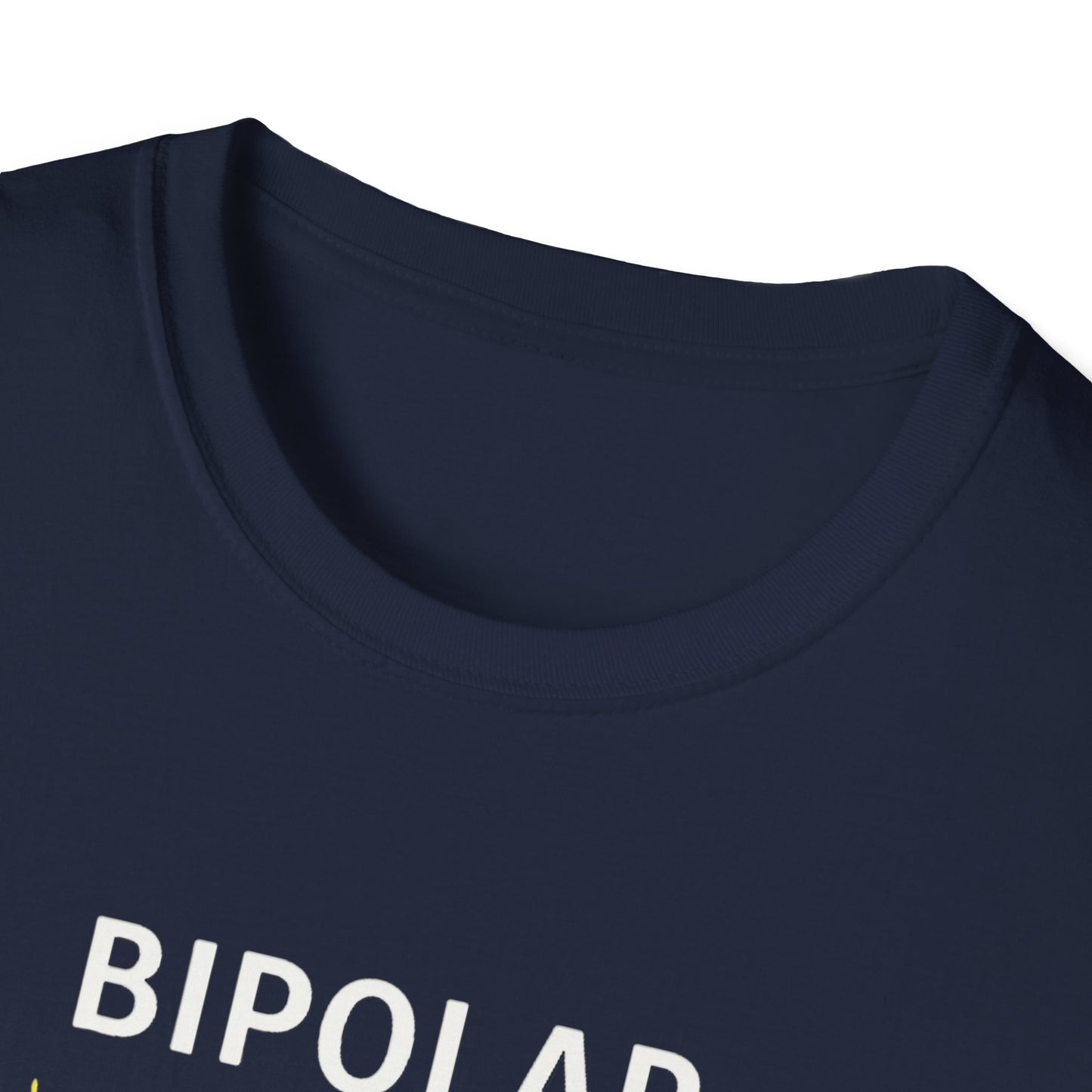 Bipolar Awareness T-Shirt – Trapped Between Storms and Sunshine | Mental Health Support Tee