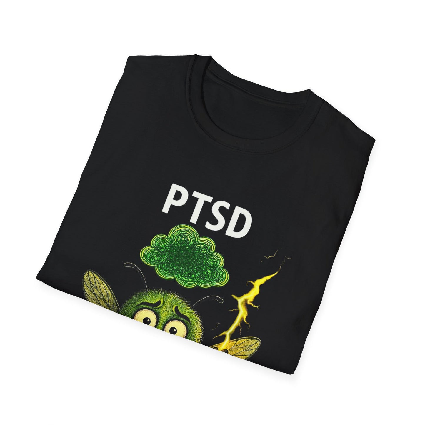 PTSD Awareness T-Shirt – Haunted by Storms That Passed | Mental Health Support Tee