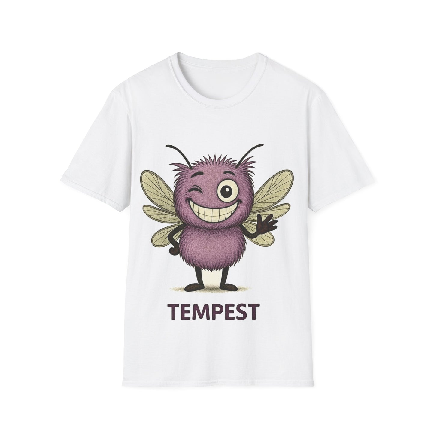 Tempest BPD awareness character design front T-shirt β Mental Health Musings collection