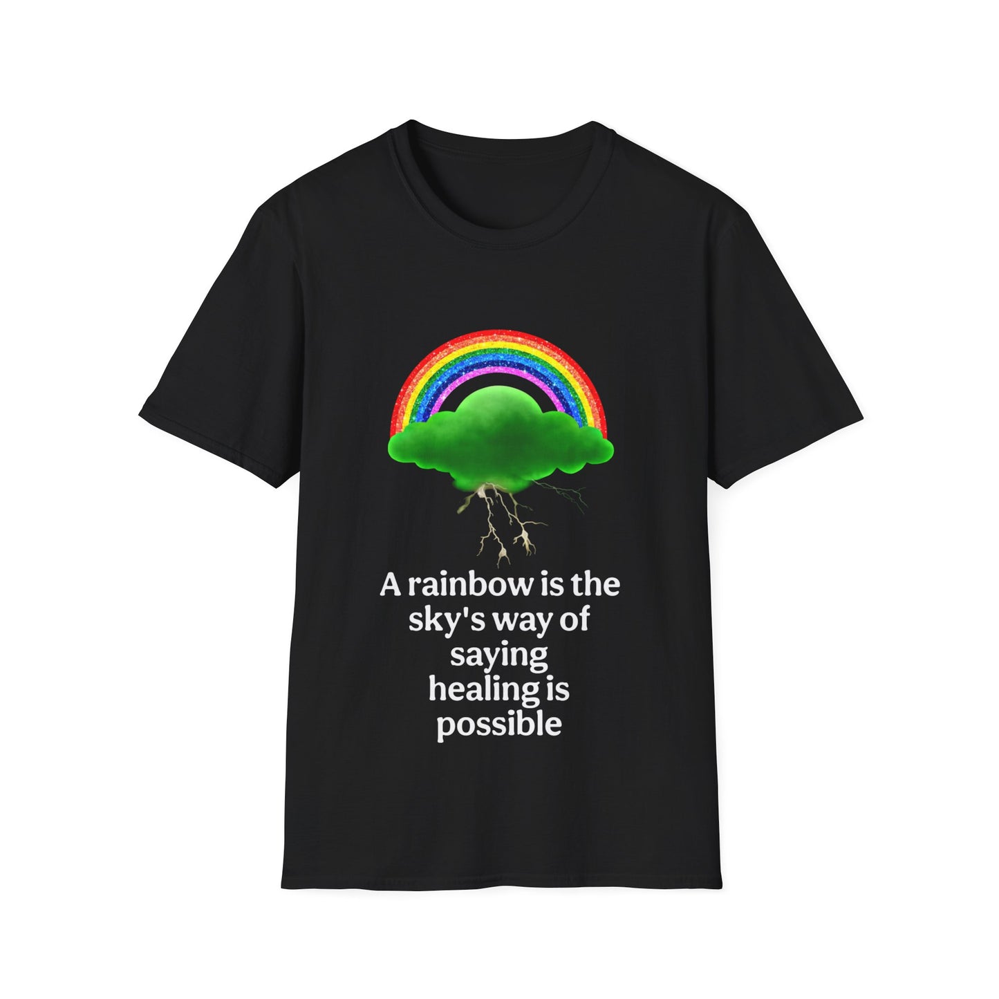Rainbow Cloud Collection T-Shirts – Mental Health Awareness & Hope-Inspired Tees