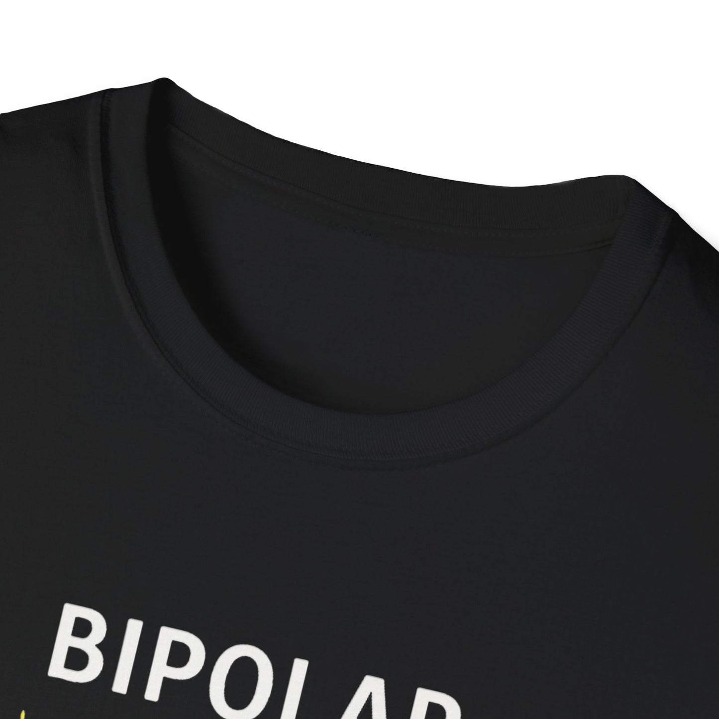 Bipolar Awareness T-Shirt – Trapped Between Storms and Sunshine | Mental Health Support Tee