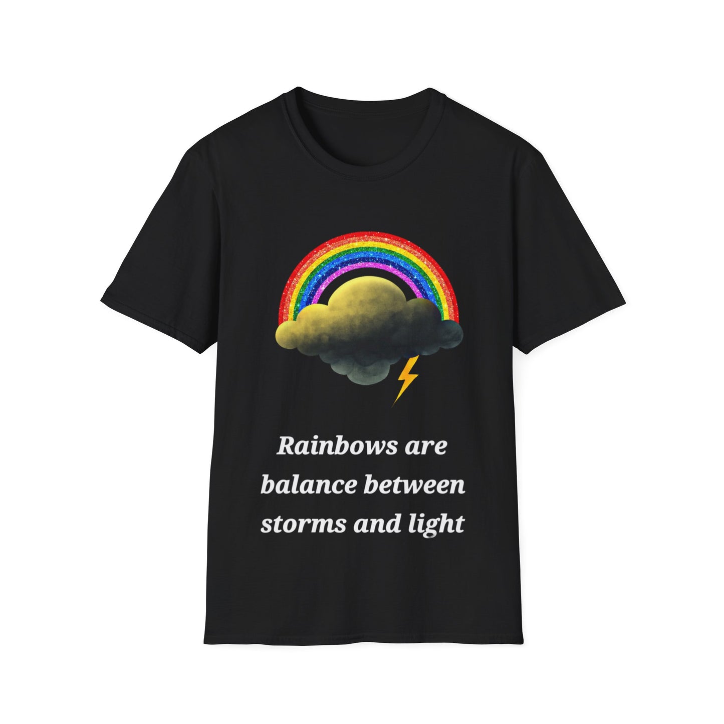 Rainbow Cloud Collection T-Shirts – Mental Health Awareness & Hope-Inspired Tees