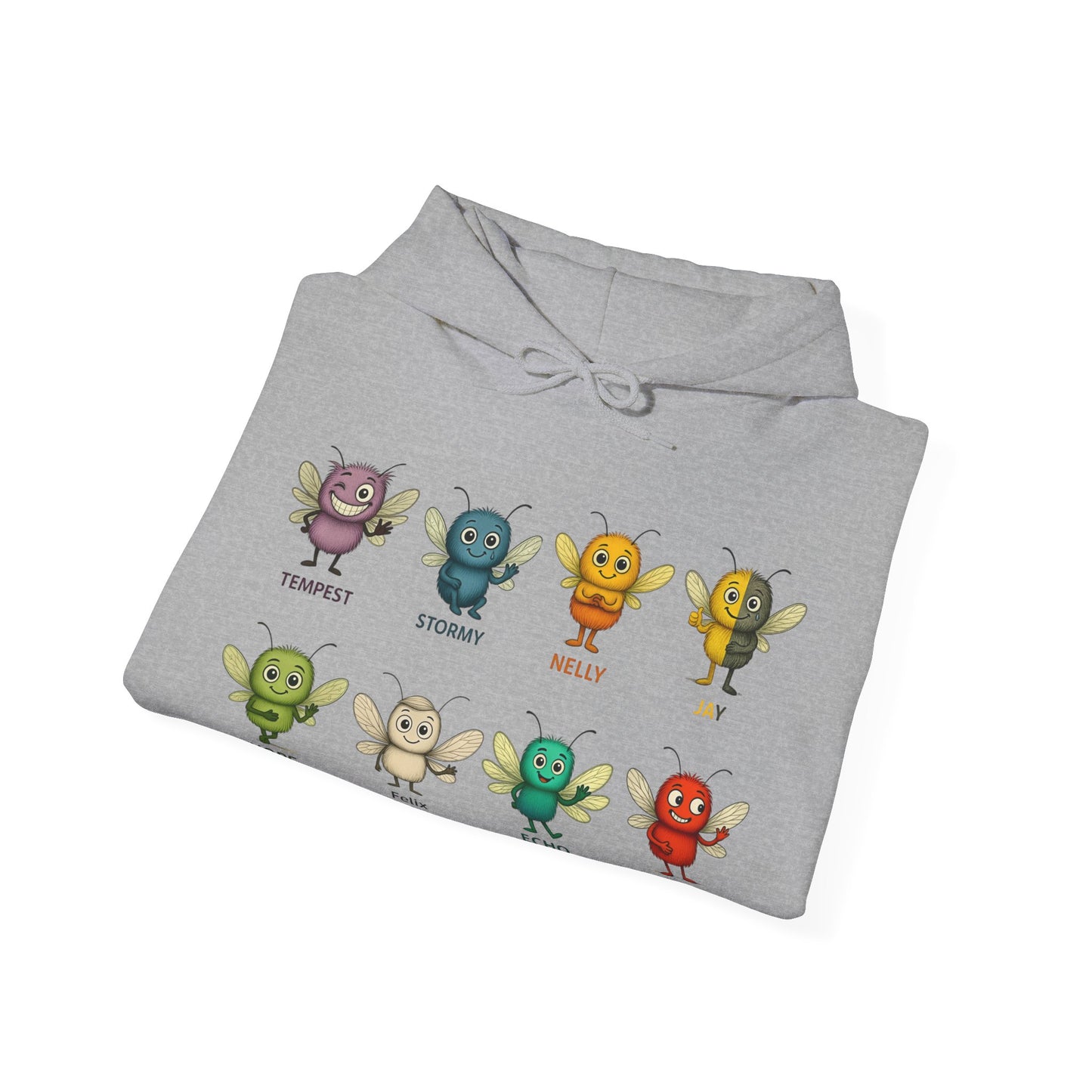 Storm Mosquitos - Hoodie - Mental Health Awareness Collection | All Characters Together