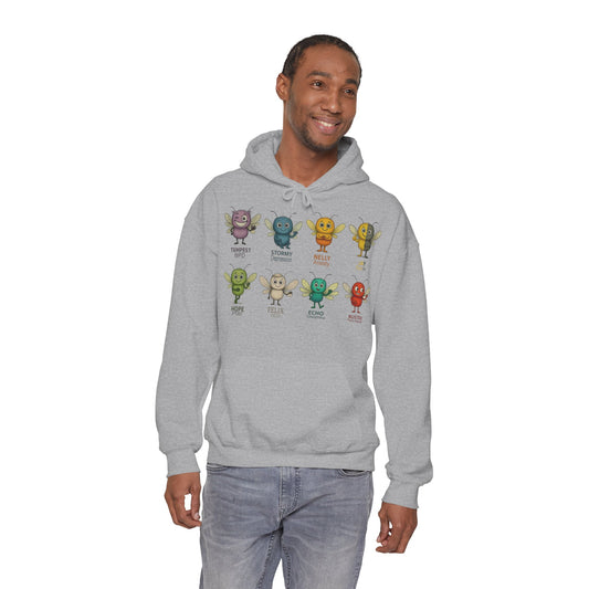 Storm Mosquitos - Hoodie - Storm Mosquitos Apparel Collection | All Characters Together