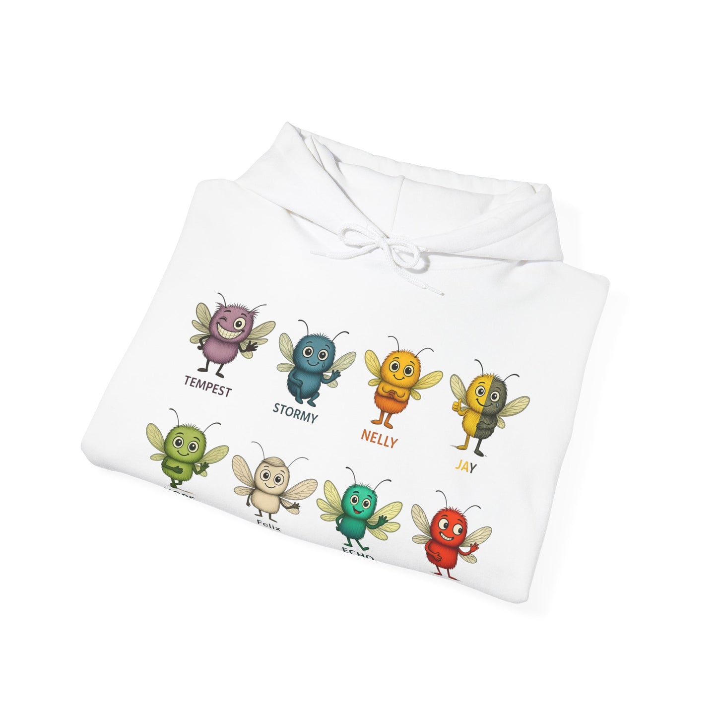 Storm Mosquitos - Hoodie - Mental Health Awareness Collection | All Characters Together