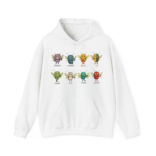 Storm Mosquitos - Hoodie - Mental Health Awareness Collection | All Characters Together