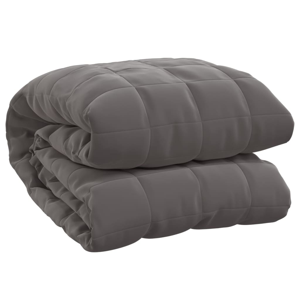 NNEVL Weighted Blanket Grey 122x183 cm 9 kg Fabric