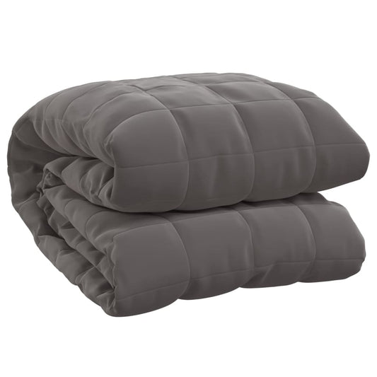 NNEVL Weighted Blanket Grey 122x183 cm 9 kg Fabric