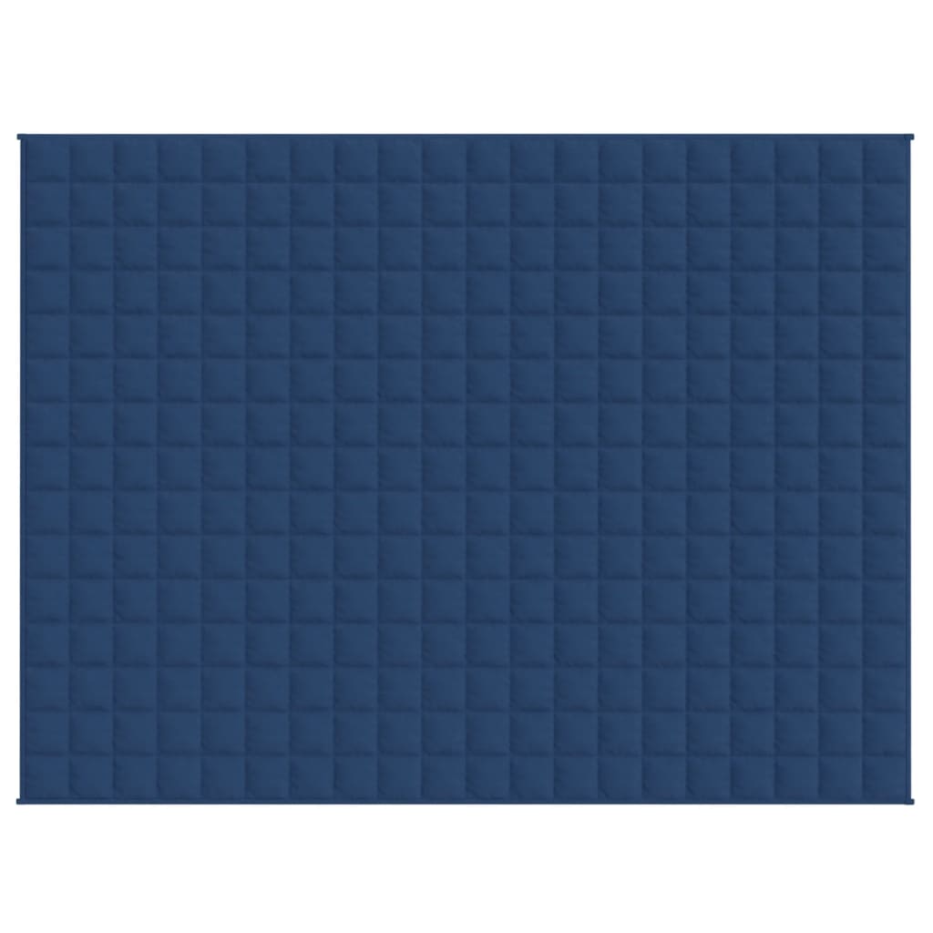 NNEVL Weighted Blanket Blue 152x203 cm 11 kg Fabric