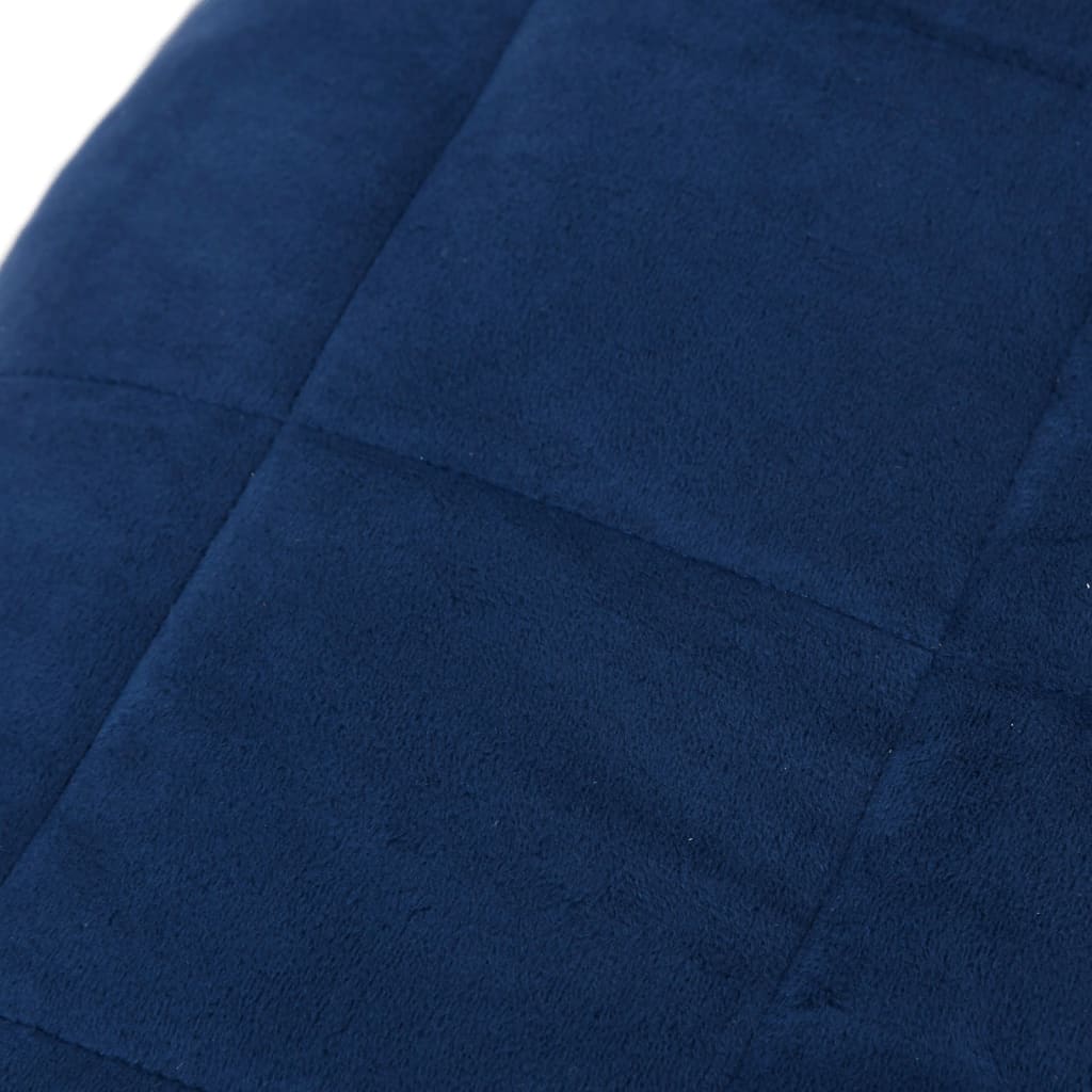 NNEVL Weighted Blanket Blue 152x203 cm 11 kg Fabric