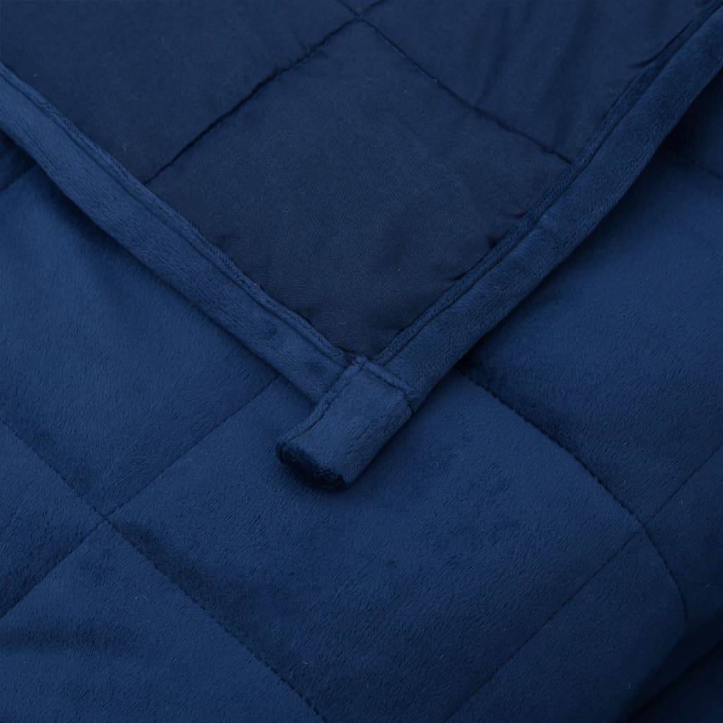 NNEVL Weighted Blanket Blue 152x203 cm 11 kg Fabric