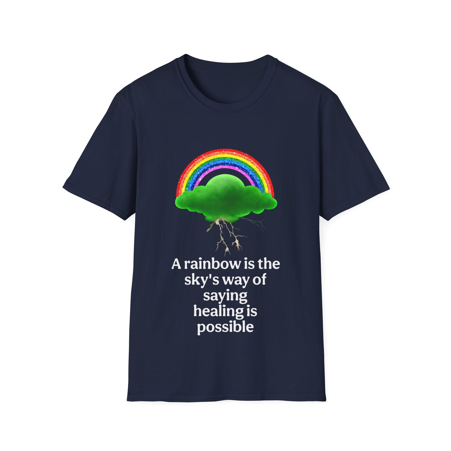 Rainbow Cloud Collection T-Shirts – Mental Health Awareness & Hope-Inspired Tees