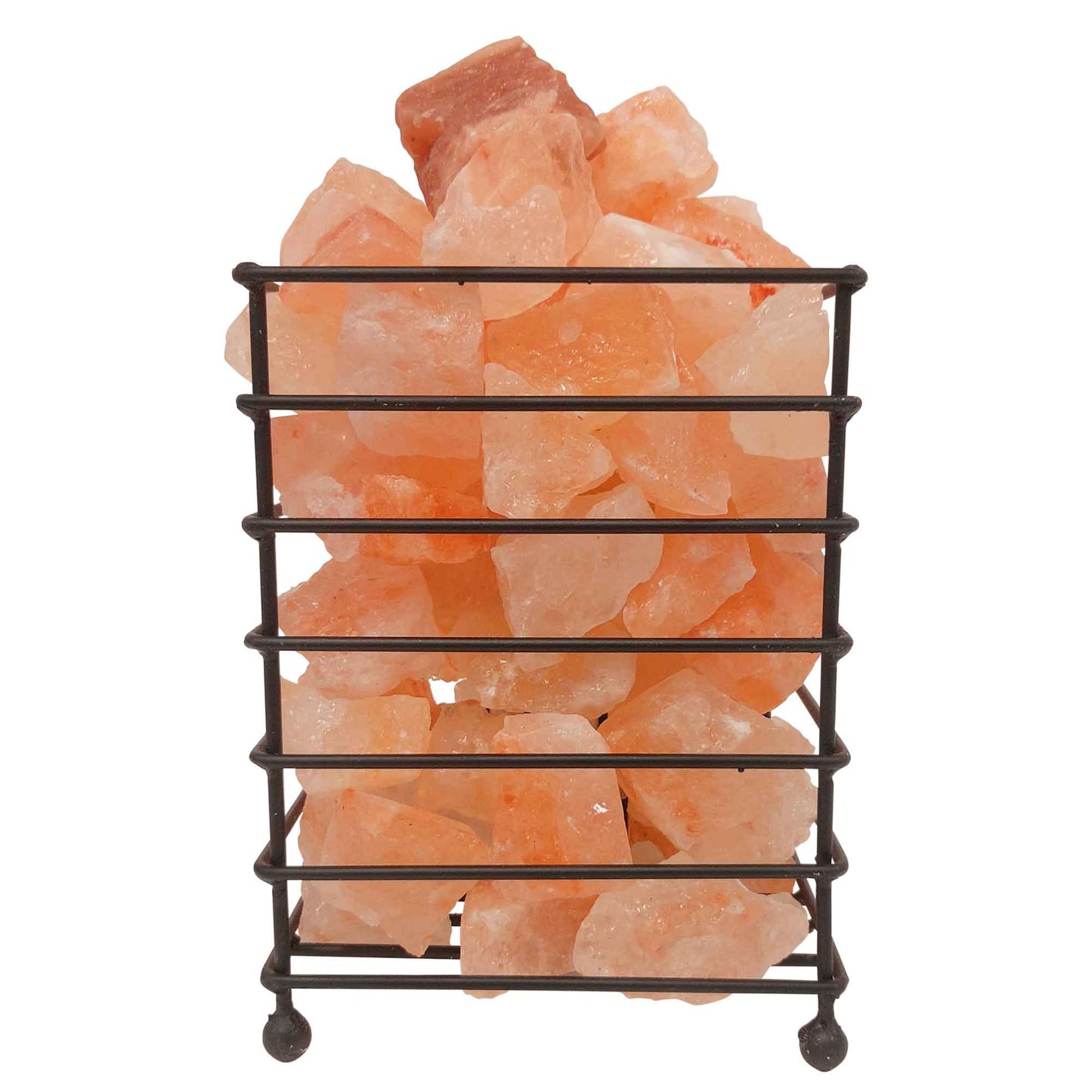 Himalayan Pink Salt Lamp – Hand-Carved Natural Crystal Rock with 12W Light | Calming Glow for Relaxation & Wellness