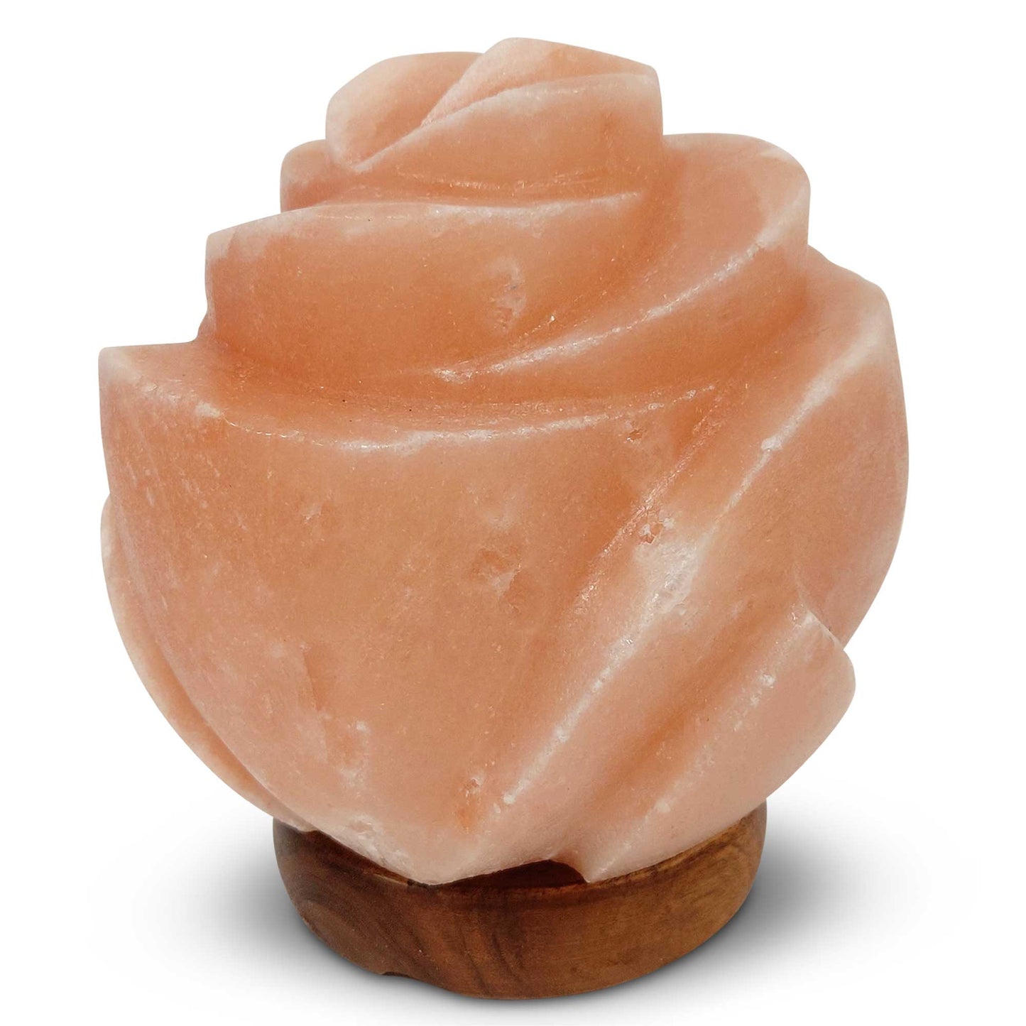 Himalayan Pink Salt Lamp – Hand-Carved Natural Crystal Rock with 12W Light | Calming Glow for Relaxation & Wellness