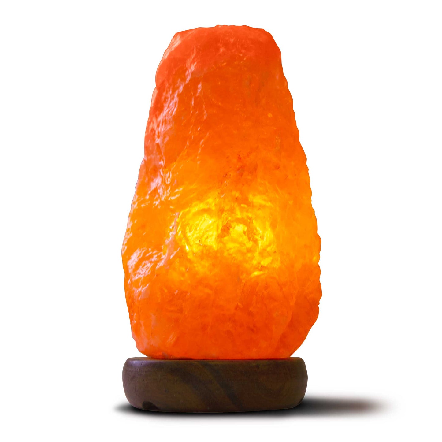 Himalayan Pink Salt Lamp – Hand-Carved Natural Crystal Rock with 12W Light | Calming Glow for Relaxation & Wellness