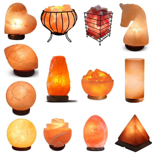 Himalayan Pink Salt Lamp β Hand-Carved Natural Crystal Rock with 12W Light | Calming Glow for Relaxation & Wellness