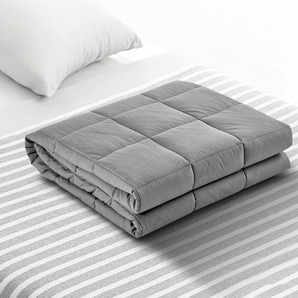 Giselle Weighted Blanket 7kg – Premium Microfibre Calming Blanket for Deep Sleep, Stress Relief & Anxiety Support