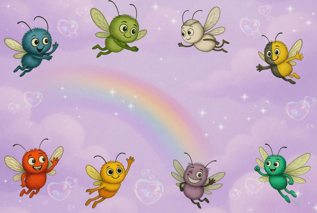 Storm Mosquito characters representing mental health issues to raise awareness for mental health