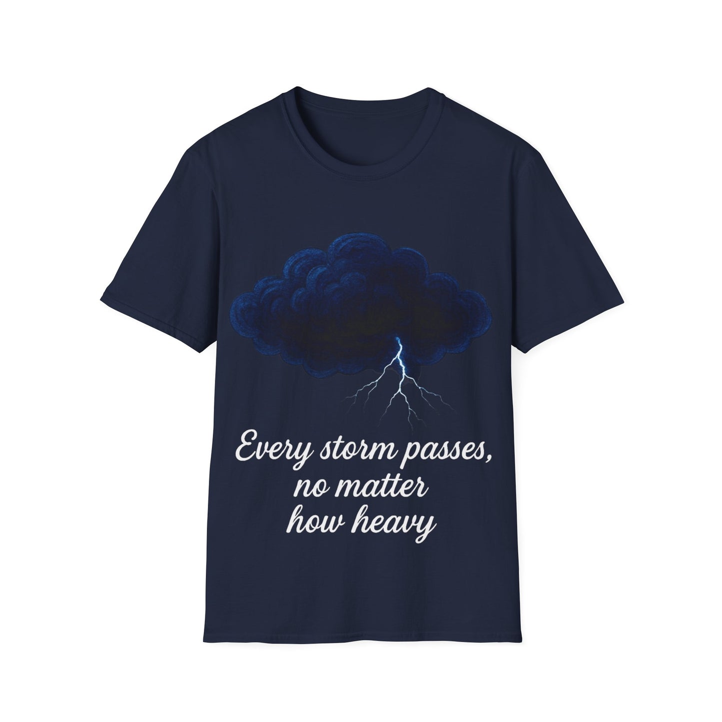 Storm Cloud Collection T-Shirts – Mental Health Awareness & Resilience Tees