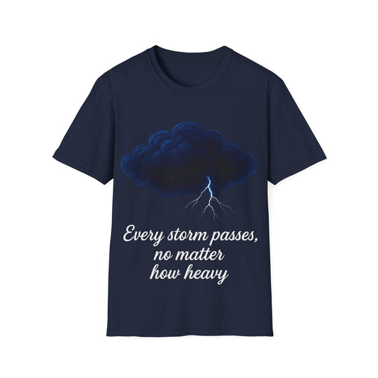 Storm Cloud Collection T-Shirts – Mental Health Awareness & Resilience Tees
