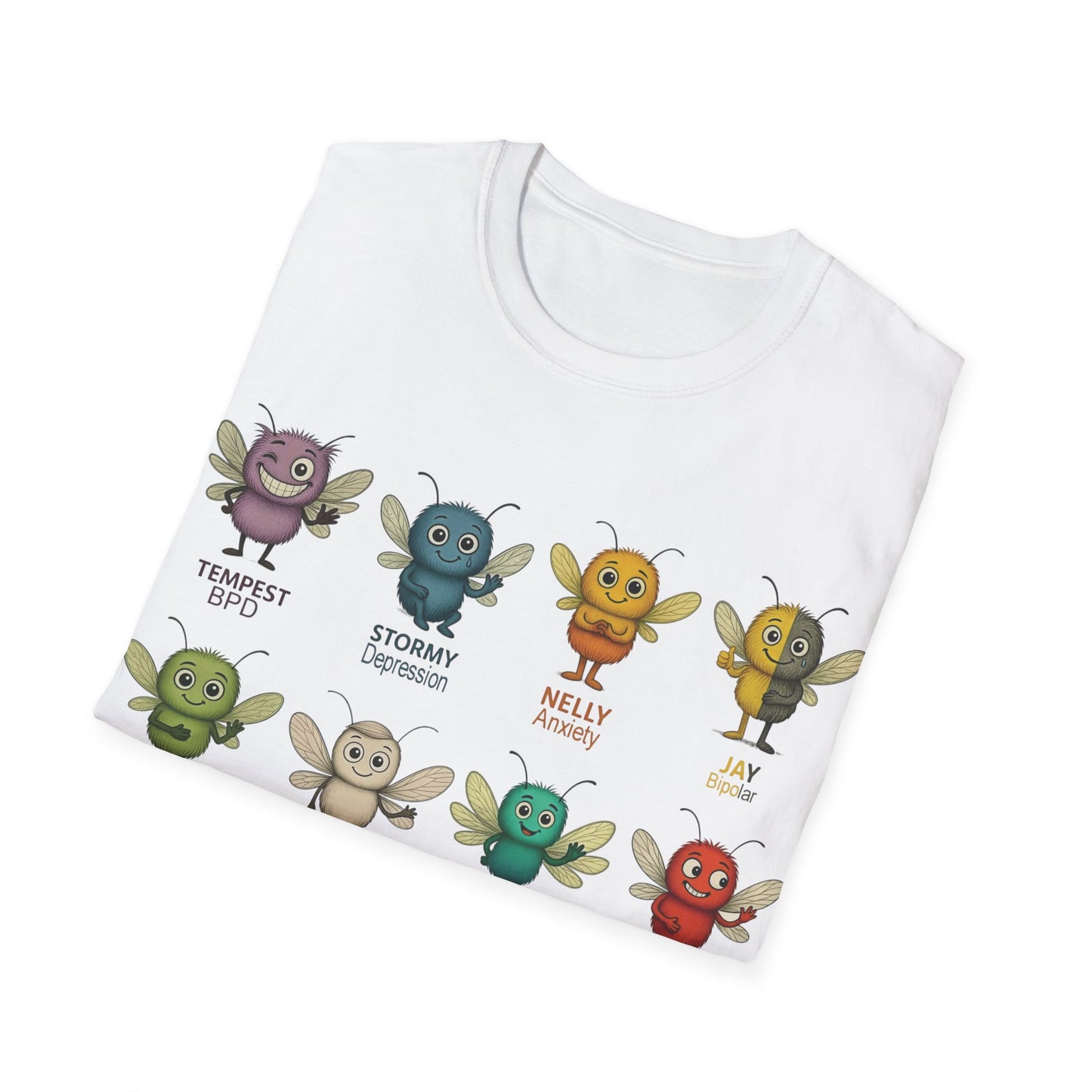 Storm Mosquitos T-Shirt | Group Character Design