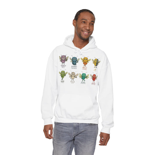 Storm Mosquitos - Hoodie - Storm Mosquitos Apparel Collection | All Characters Together