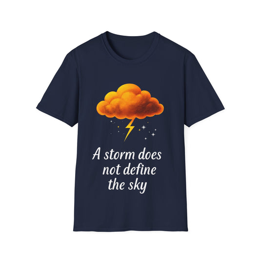Storm Cloud Collection T-Shirts – Mental Health Awareness & Resilience Tees