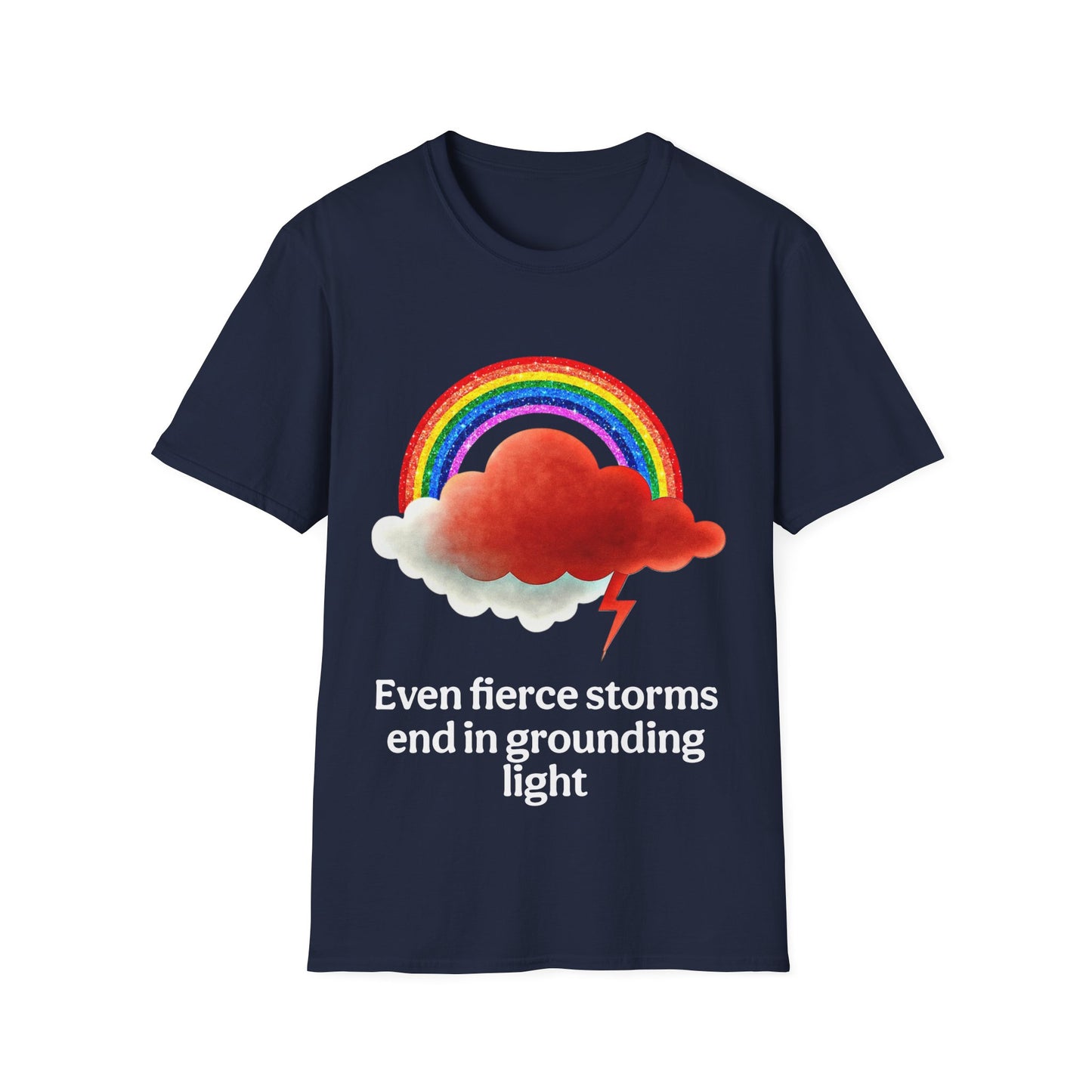 Rainbow Cloud Collection T-Shirts – Mental Health Awareness & Hope-Inspired Tees