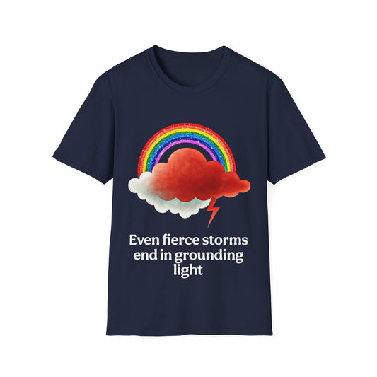Rainbow Cloud Collection T-Shirts – Mental Health Awareness & Hope-Inspired Tees