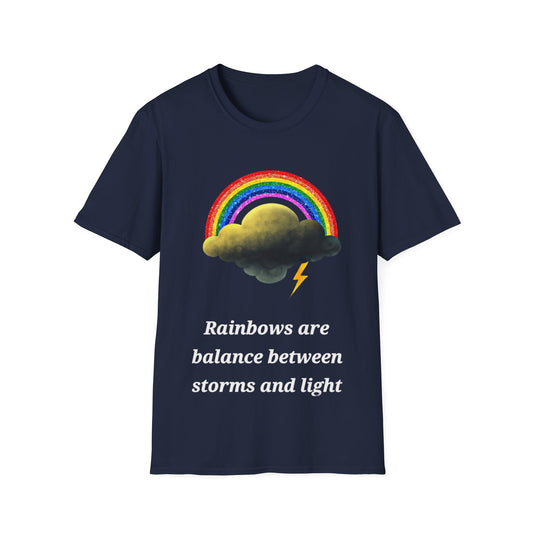 Rainbow Cloud Collection T-Shirts – Mental Health Awareness & Hope-Inspired Tees