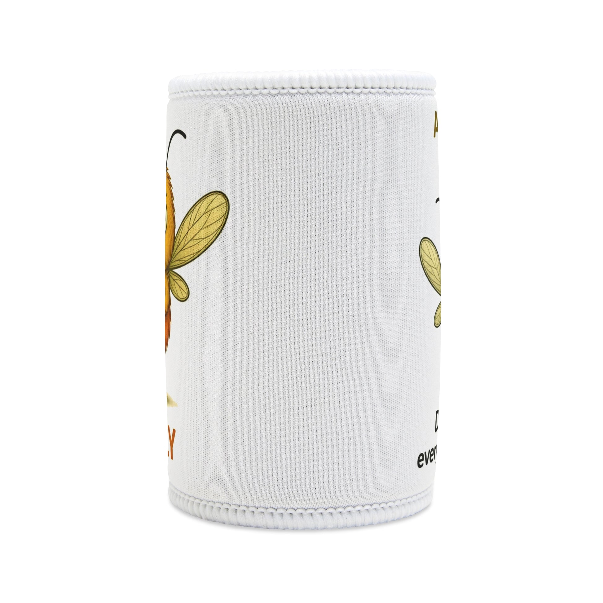 Nelly Anxiety awareness mosquito design front stubby holder – Mental Health Musings