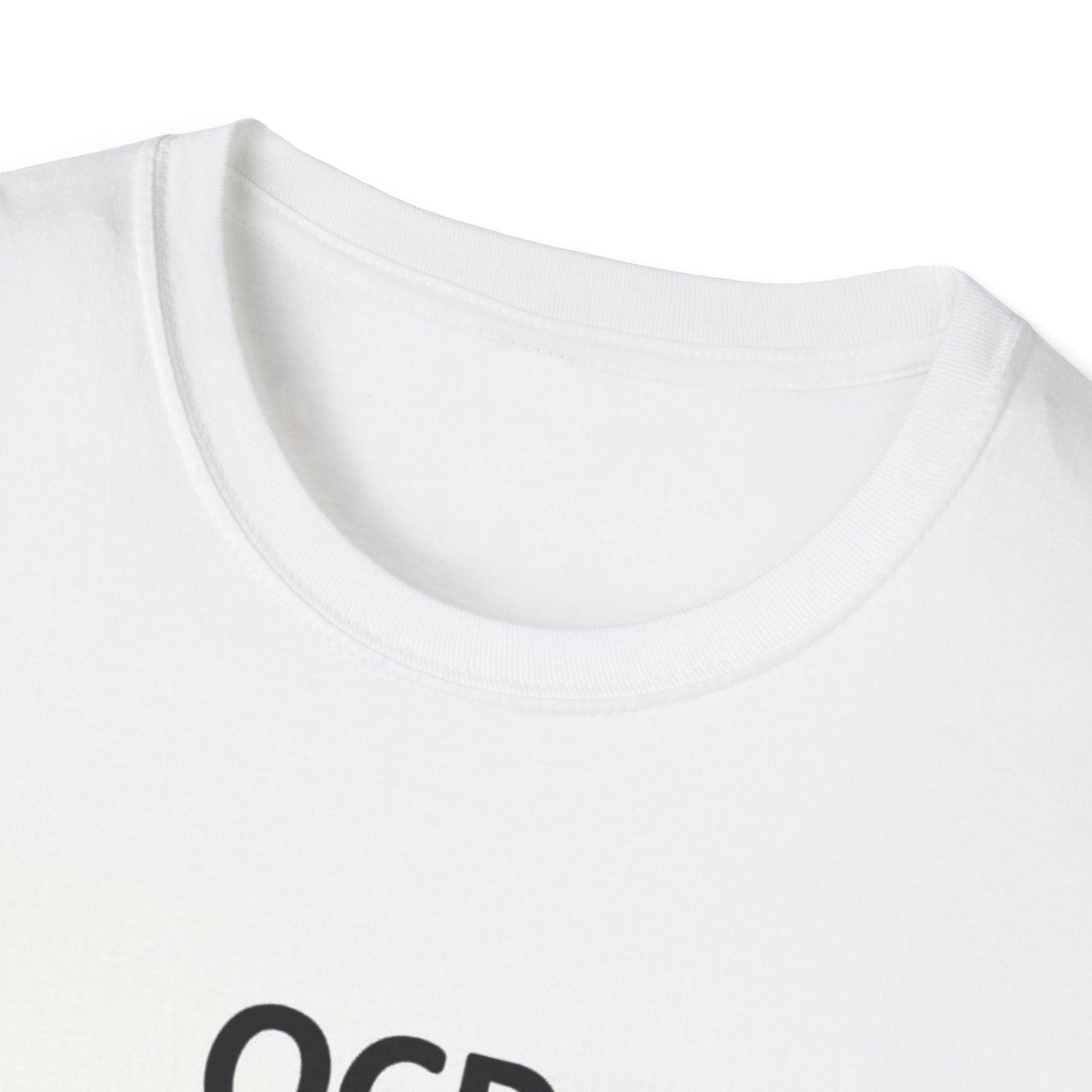 Felix OCD awareness cartoon mosquito design neckline T-shirt – Mental Health Musings collection