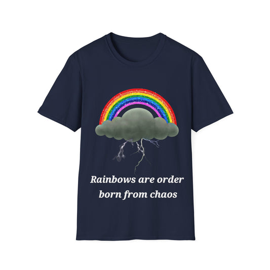 Rainbow Cloud Collection T-Shirts – Mental Health Awareness & Hope-Inspired Tees