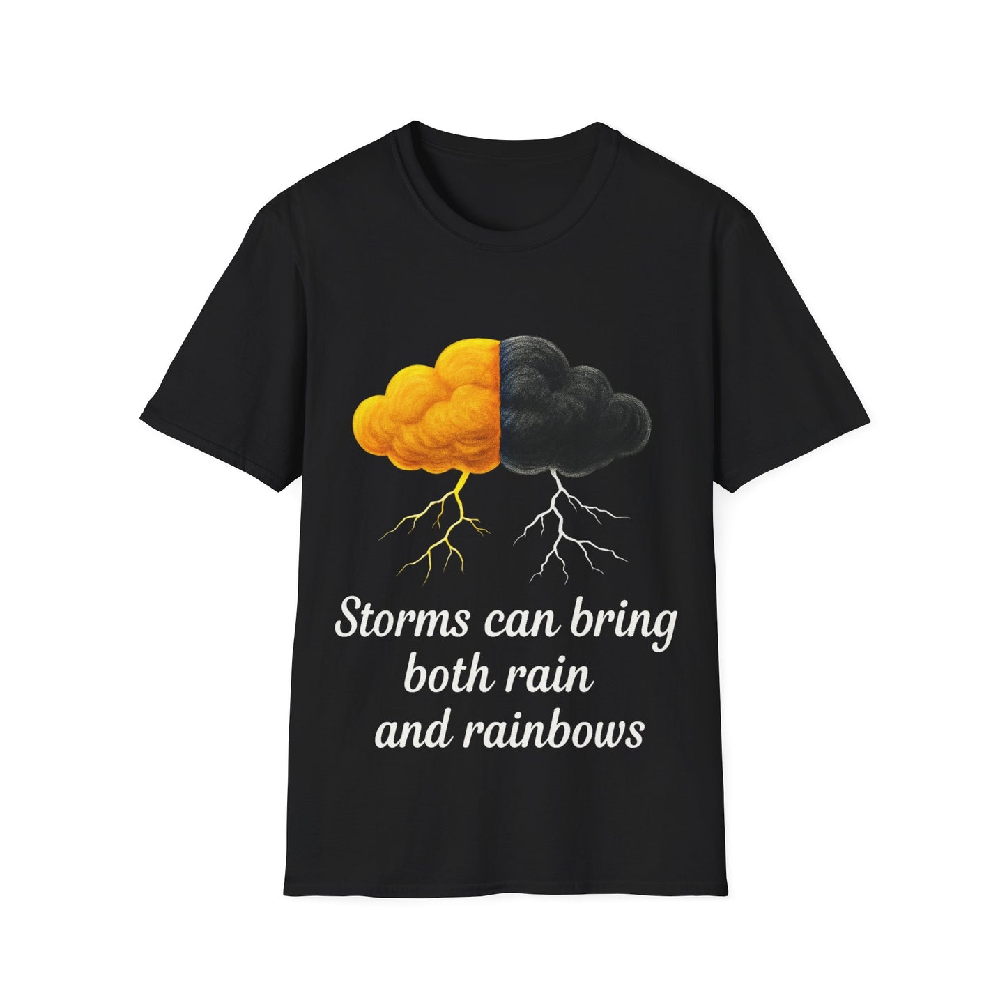 Storm Cloud Collection T-Shirts – Mental Health Awareness & Resilience Tees