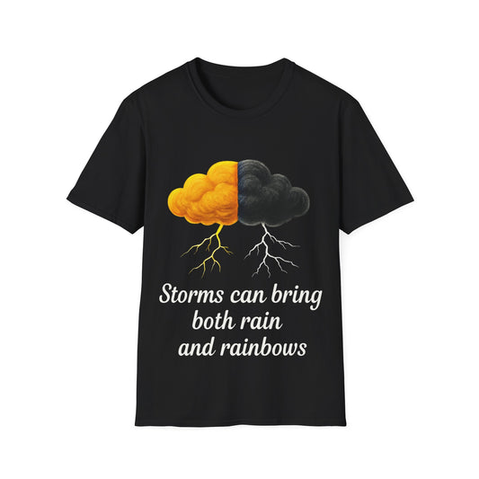 Storm Cloud Collection T-Shirts – Mental Health Awareness & Resilience Tees