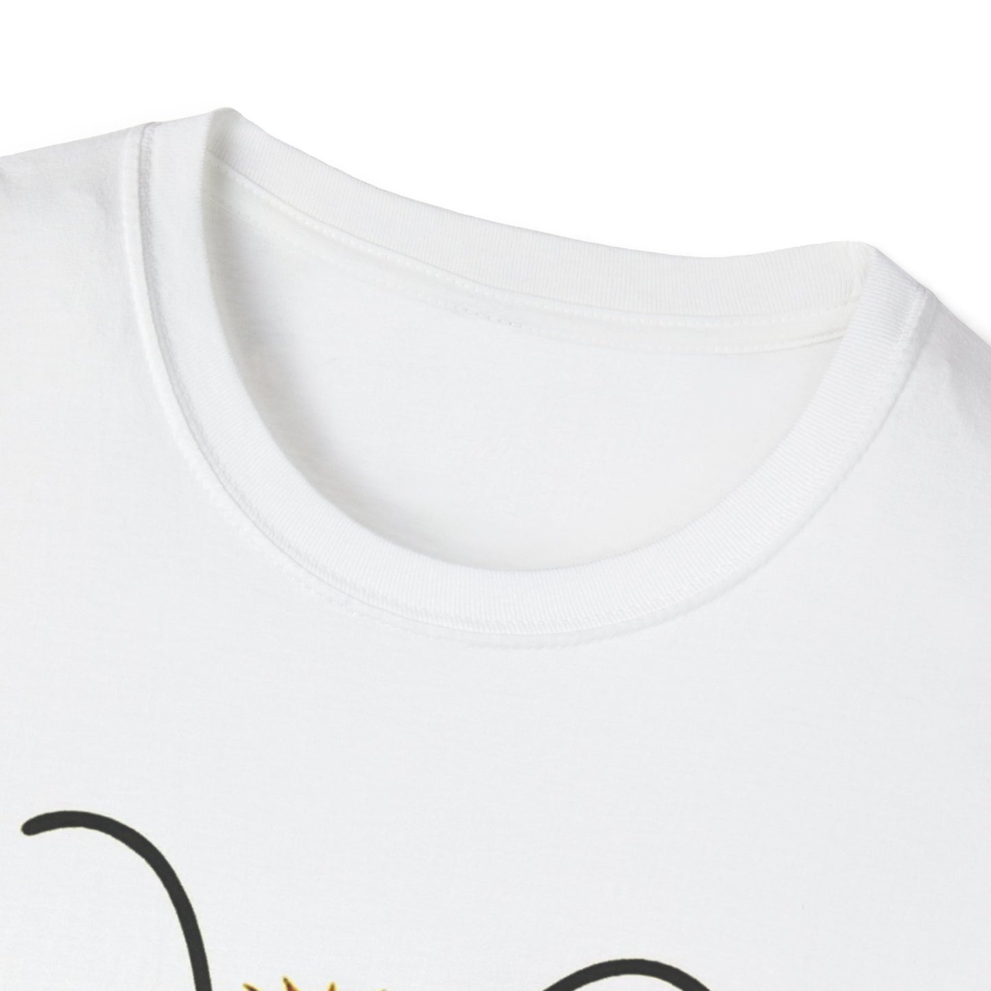 Nelly Anxiety awareness character design neckline T-shirt - Mental Health Musings collection