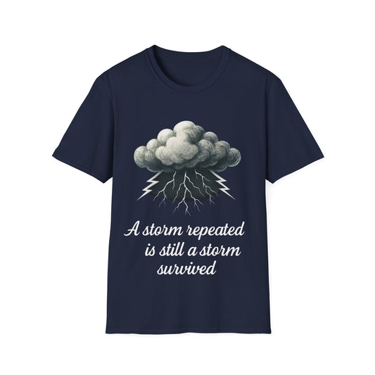 Storm Cloud Collection T-Shirts – Mental Health Awareness & Resilience Tees