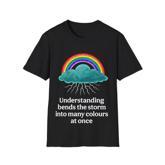 Rainbow Cloud Collection T-Shirts – Mental Health Awareness & Hope-Inspired Tees