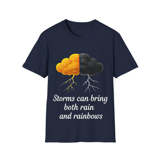 Storm Cloud Collection T-Shirts – Mental Health Awareness & Resilience Tees