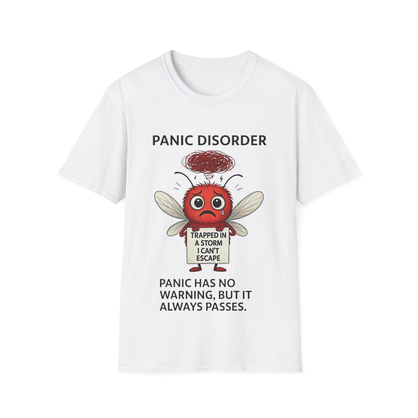 Buster – Panic Disorder | Mental Health Awareness T-Shirt