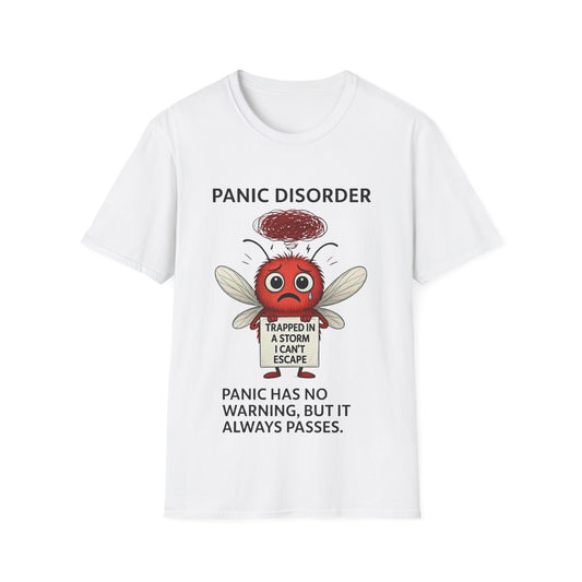Buster – Panic Disorder | Mental Health Awareness T-Shirt