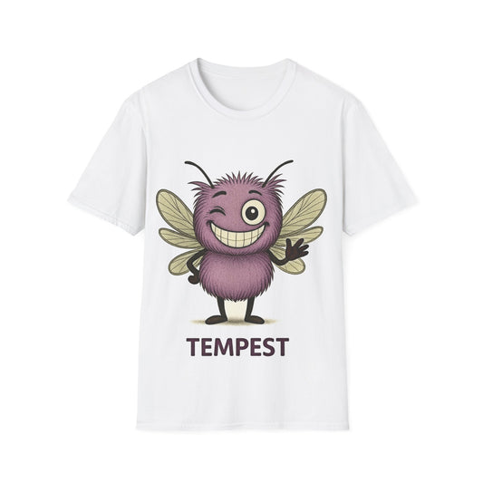 Tempest BPD awareness character design front T-shirt – Mental Health Musings collection