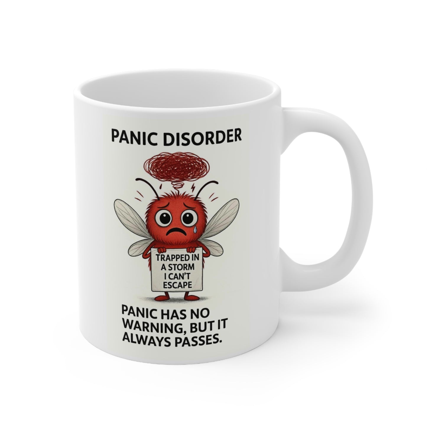 Buster – Panic Disorder | Mental Health Awareness Mug
