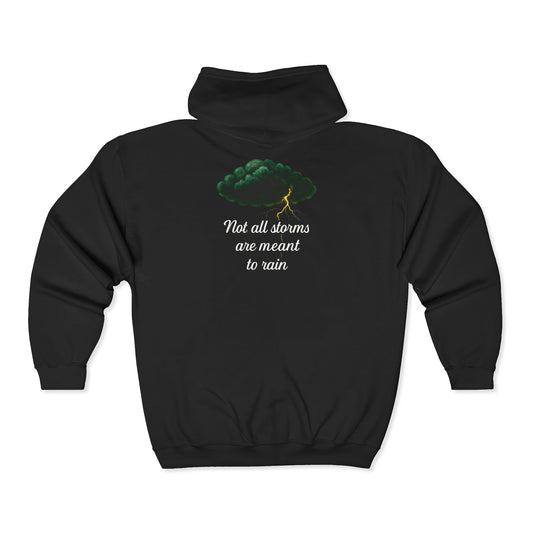 Black Hoodie with Hope from Storm Mosquitos Apparel - back