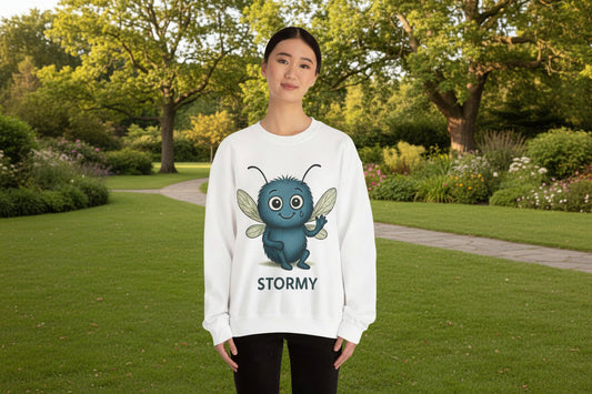 Storm Mosquitos Apparel - Stormy - Depression - model wearing