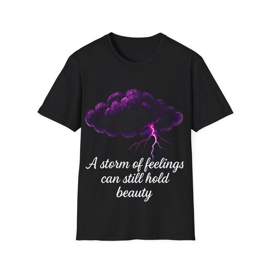 Storm Cloud Collection T-Shirts – Mental Health Awareness & Resilience Tees