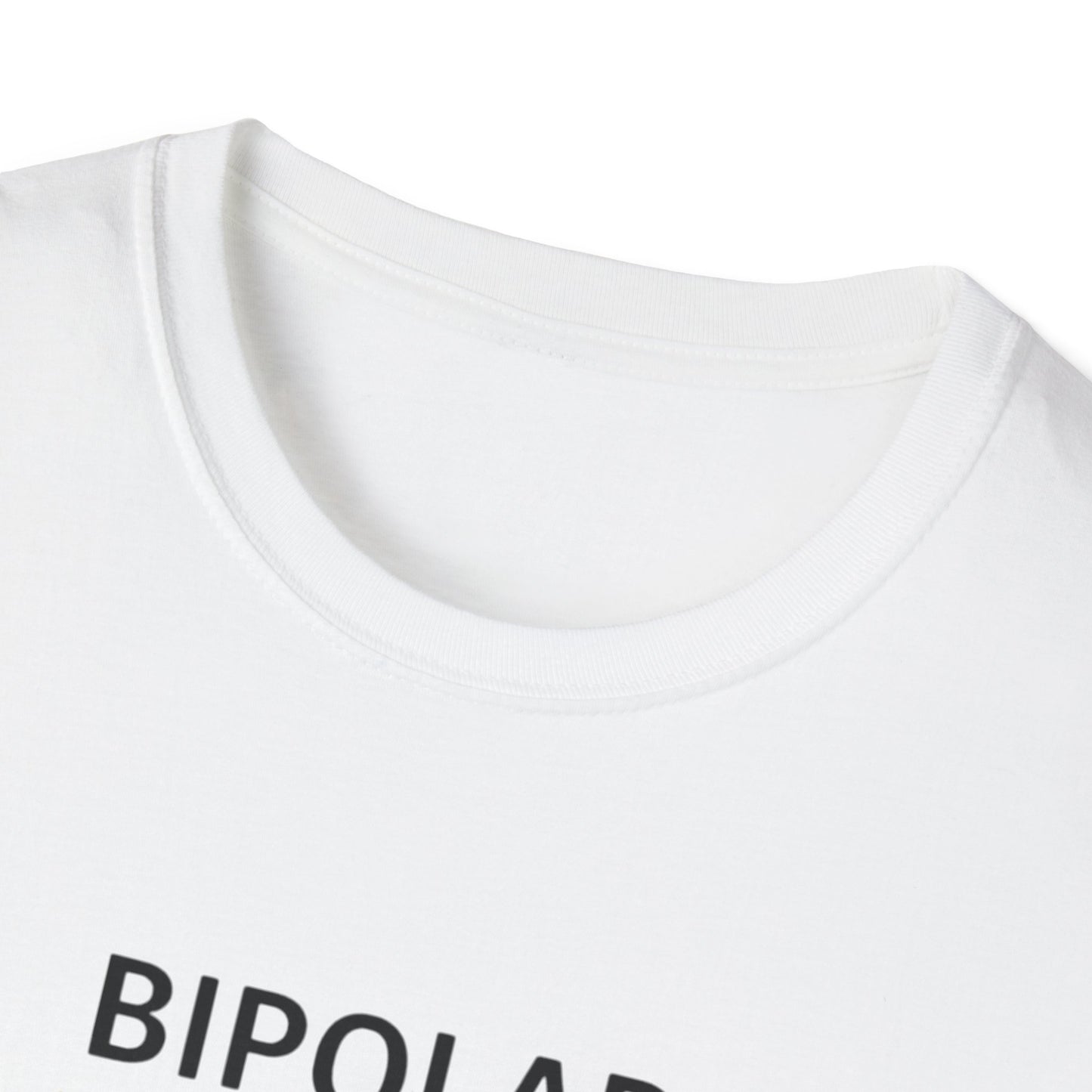 Jay Bipolar awareness mosquito character neckline T-shirt – Mental Health Musings collection
