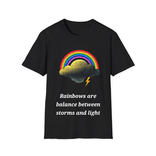 Rainbow Cloud Collection T-Shirts – Mental Health Awareness & Hope-Inspired Tees